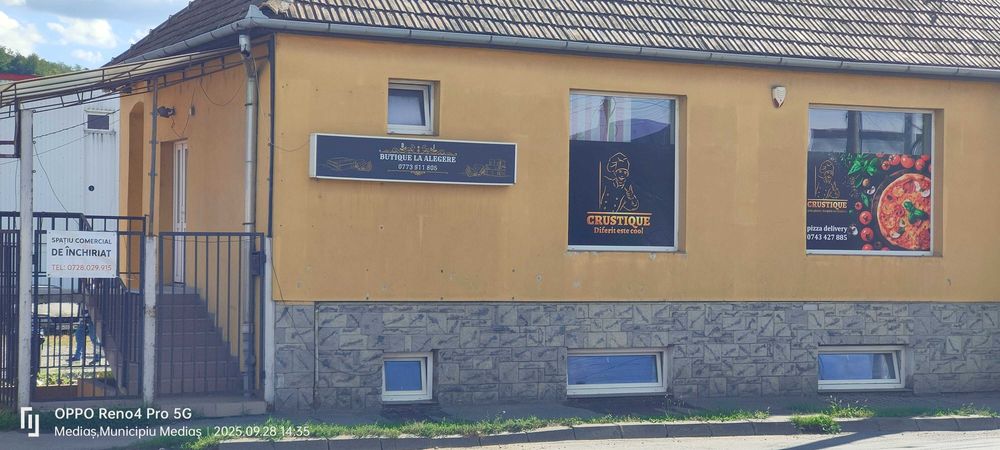 Se închiriază spațiu comercial vad comercial excelent