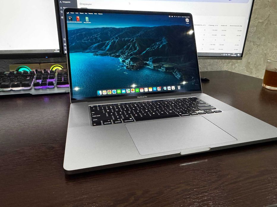 MacBook Pro 16" 2019 SSD 512GB — состояние как новый | всего 70 циклов