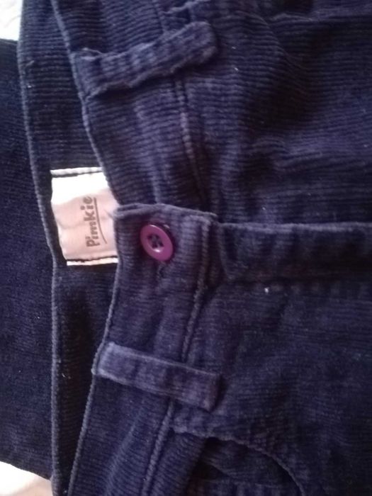 3 броя нови черни,сини джинси(панталони от рипсено кадифе)