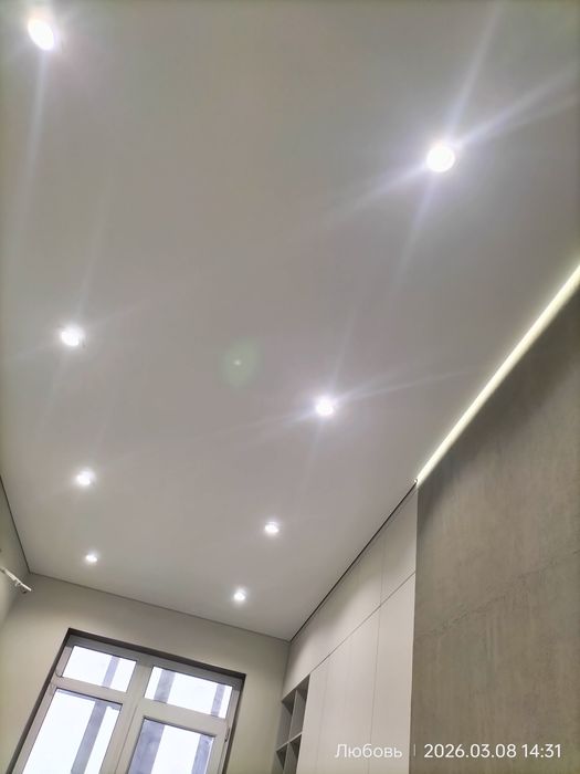 Натяжные потолки