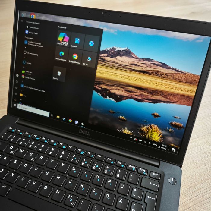 Лаптоп Dell Latitude 7490 – i5 / 16 GB RAM / 256 GB SSD / Touch