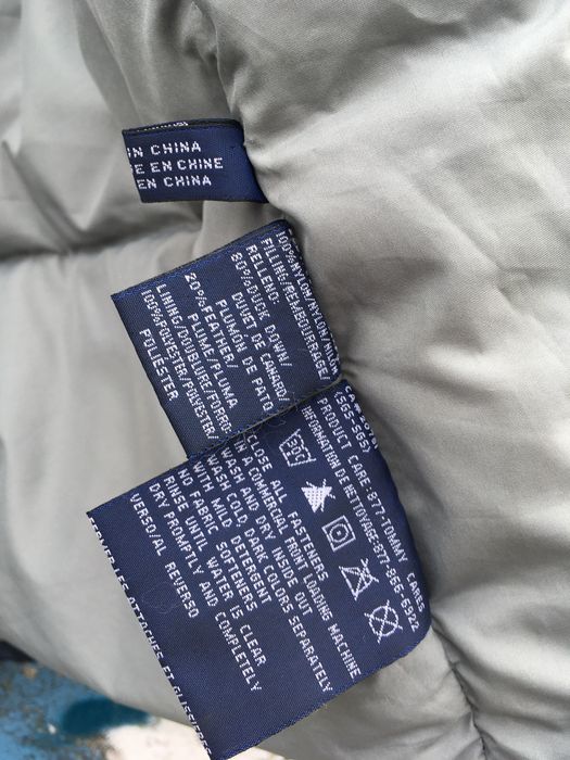 Зимно яке с гъши пух Tommy Hilfiger