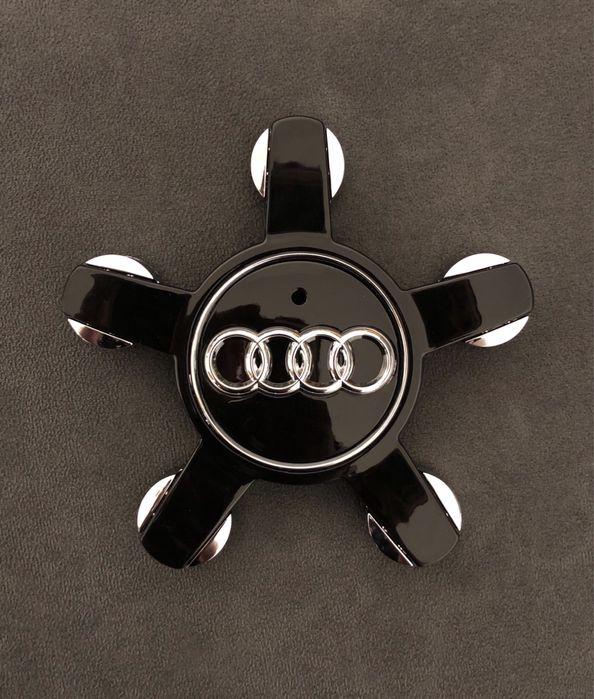 Set capace janta gheara stea Audi 135mm A4 A7 A6 Q5 Q7 Q3 B8 8L A2 A3