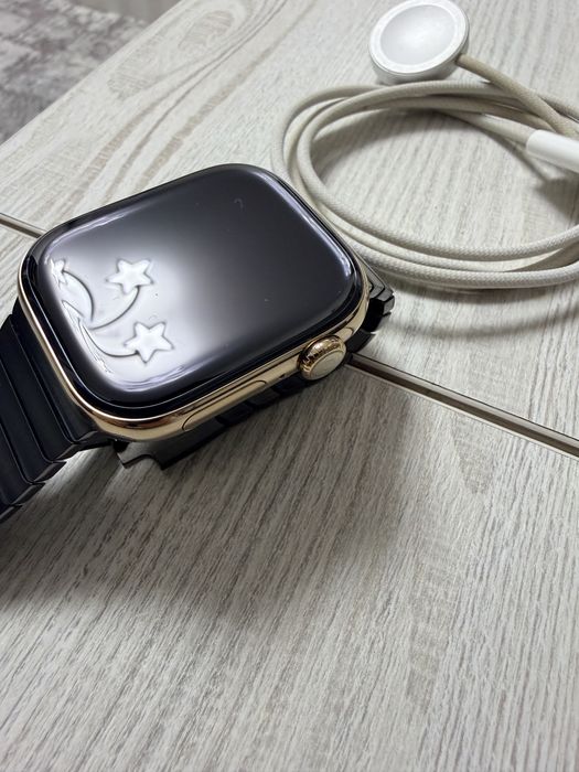 Apple watch 10 46mm gold titanium