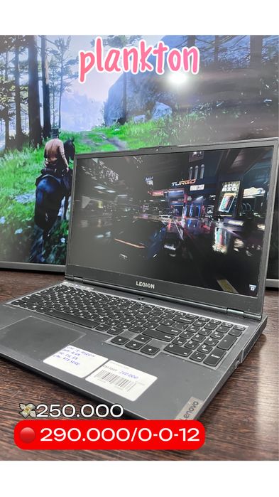 Игровой ноутбук Lenovo Legion i5-10, RTX 3050