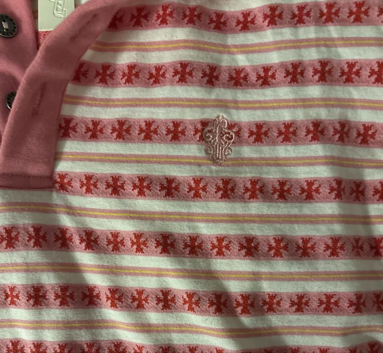 chrome hearts поло с длинным рукавом от