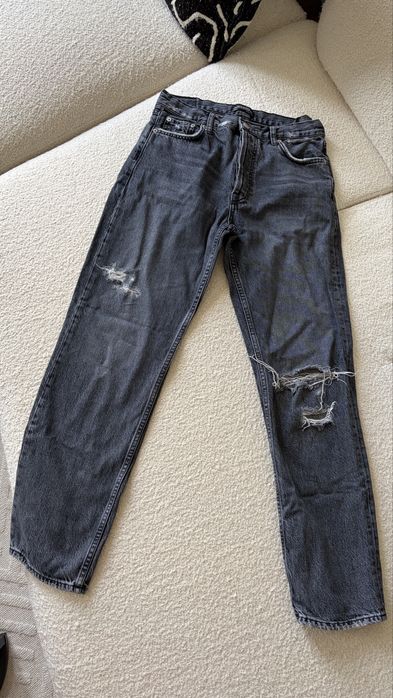 Дамски дънки Zara размер 34 XXS/XS, модел mom