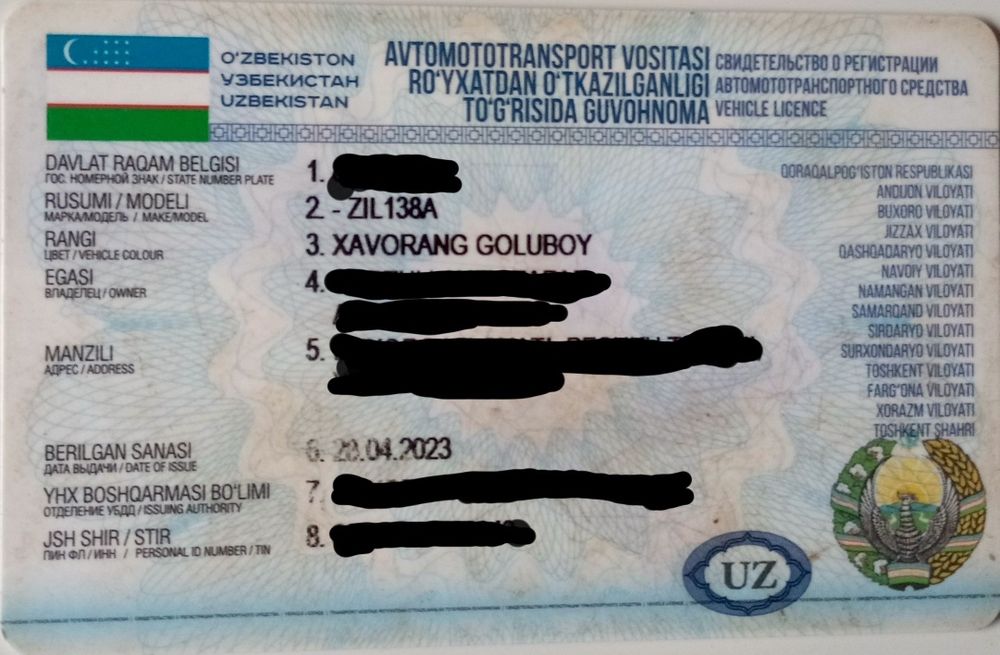 Zil 138 A sotiladi yaxshi xolatda