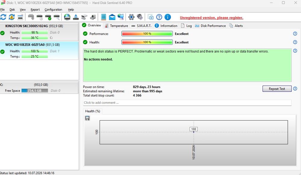HDD 1TB, Western Digital