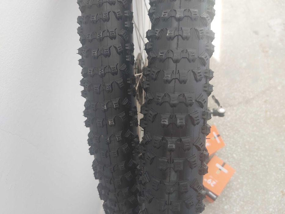 Set Roți MTB 29" – Jante AlexRims DP17 + Butuci Shimano + Gume Merida