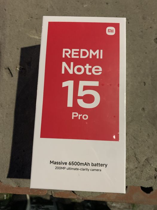 Redmi note 15 pro 8/256 black NEW