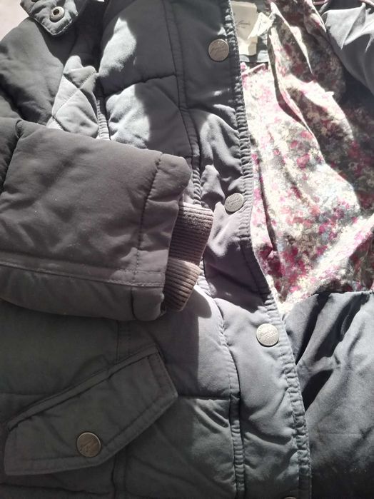 Geaca gri groasa H&M 140