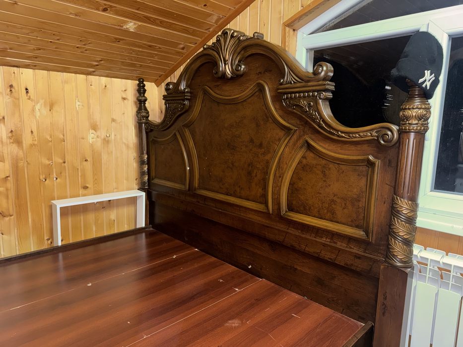 Кровать из дерева двухспалка