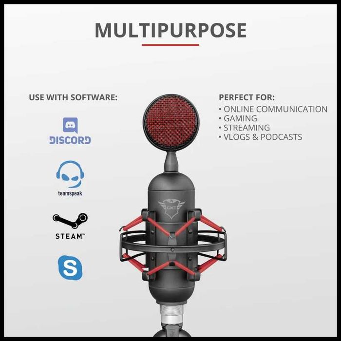 Trust  GXT 244 Buzz Потоковый USB-микрофон