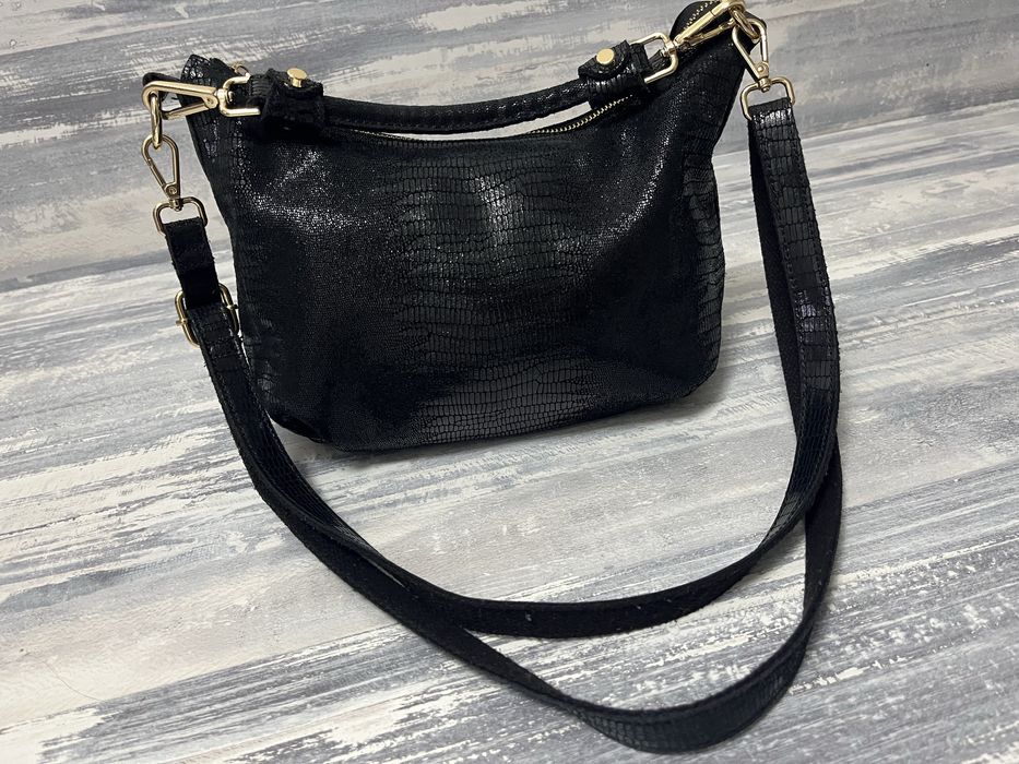 Сумка из натуральной замши.