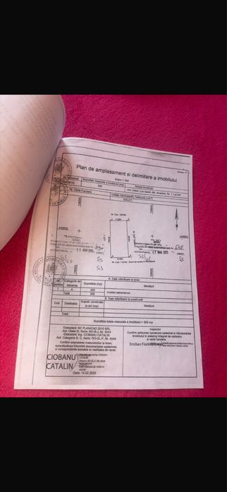 Teren intravilan de vânzare – Galați, Aleea Frasinilor – 33.000 €