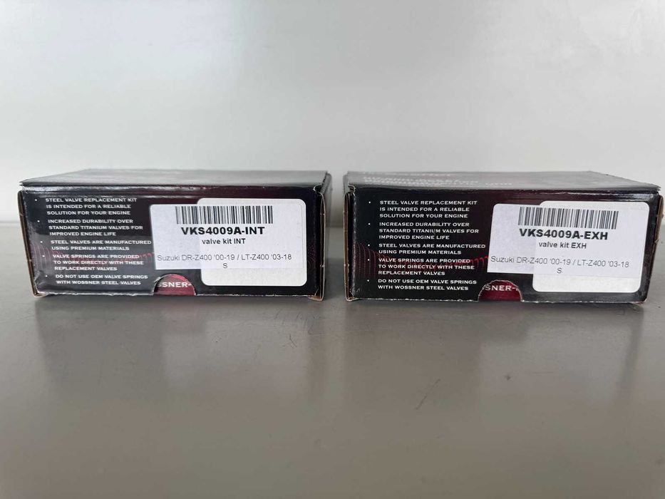 Wossner клапани с пружини Suzuki DRZ400 2000- 2019  LTZ 400 2003- 2018