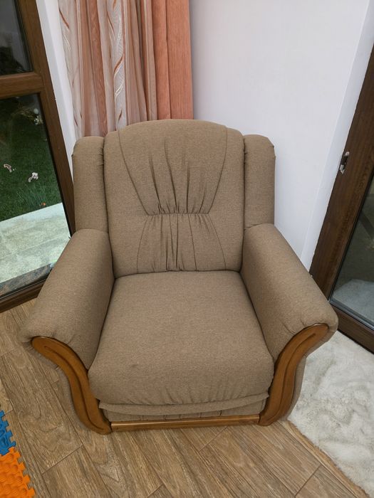 Set Canapea extebsibila + 2 fotolii