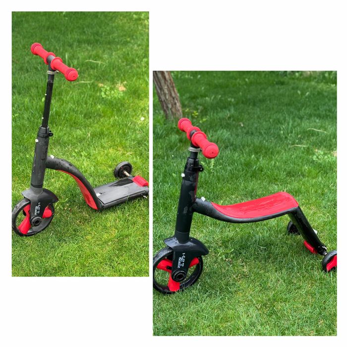 Самокат-беговел 2в1 оригинал Nadle