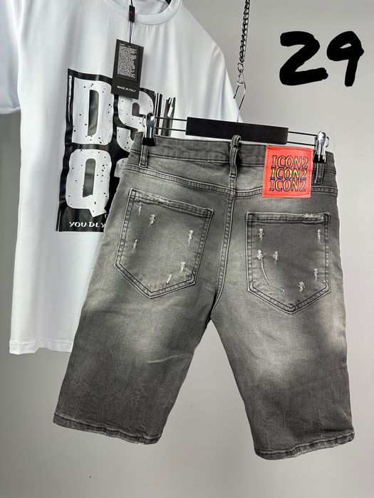Dsquared  брутални мъжки къси  дънки