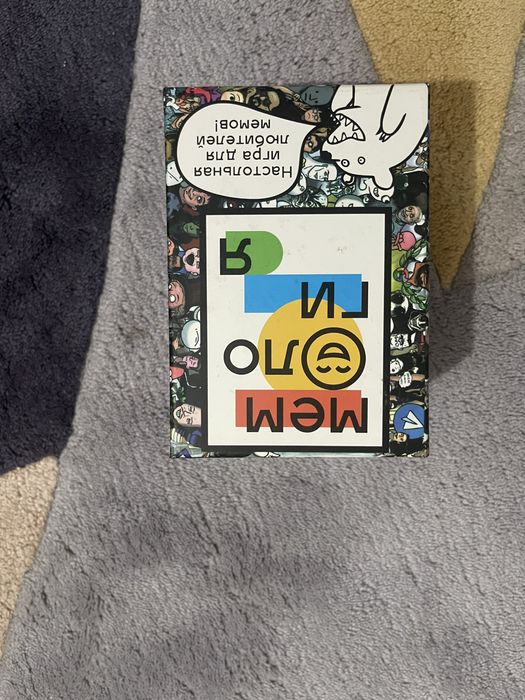 Мемология настольная игра