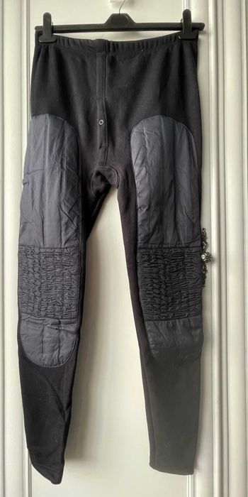 Colanti imblaniti barbati blana eco genunchi dublati iarna caldurosi