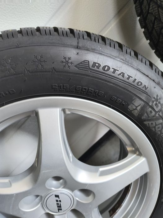 Jante aliaj VW t-roc Passat B8 Audi Q2 karoq anv iarna 215 60 16