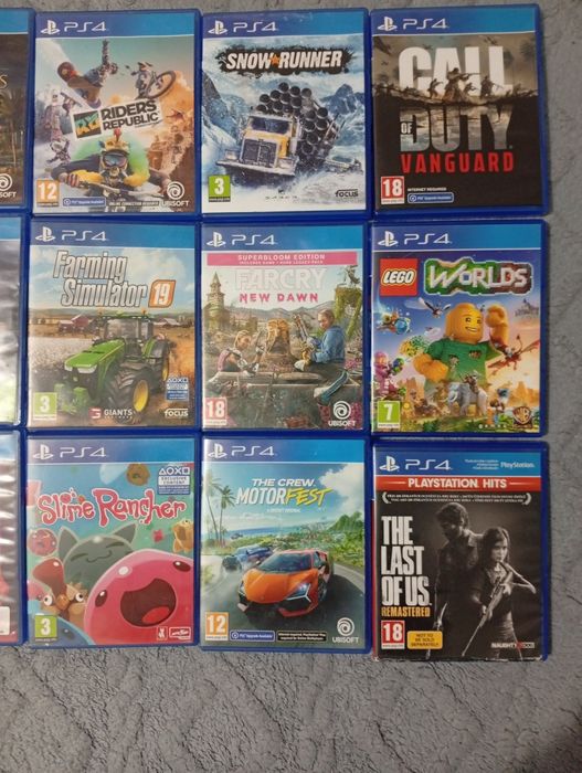 Vând jocuri PS 4