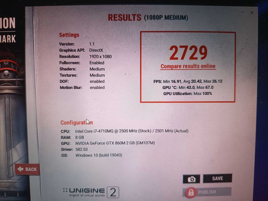 Laptop gaming Clevo W370, core i7 4700mq octacore Nvidia GTX 860m 2gb ddr5, 1tb hdd, 8gb ram, display mare 17,3 inch full hd