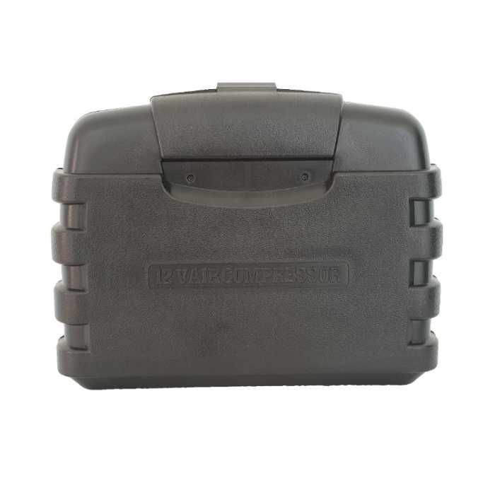 Въздушен Компресор за Гуми в куфар 12V с накрайници