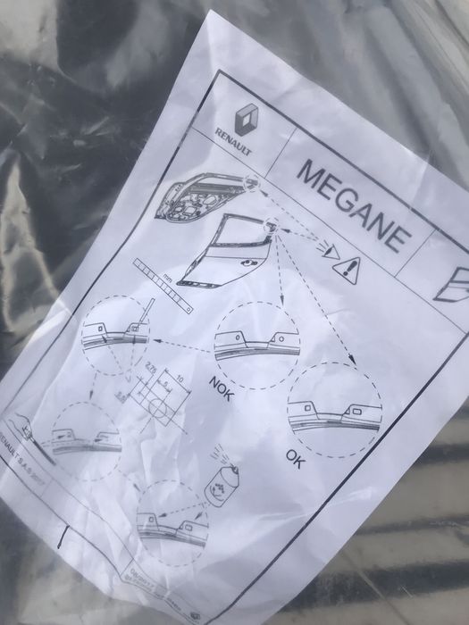 Уплътнение Врата/Прозорец Ranault Megane 4