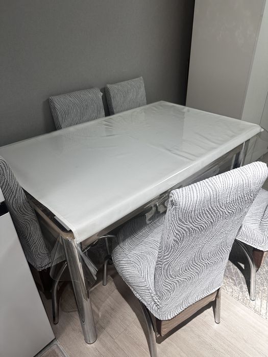 Стол 170х80 и 6 стульев