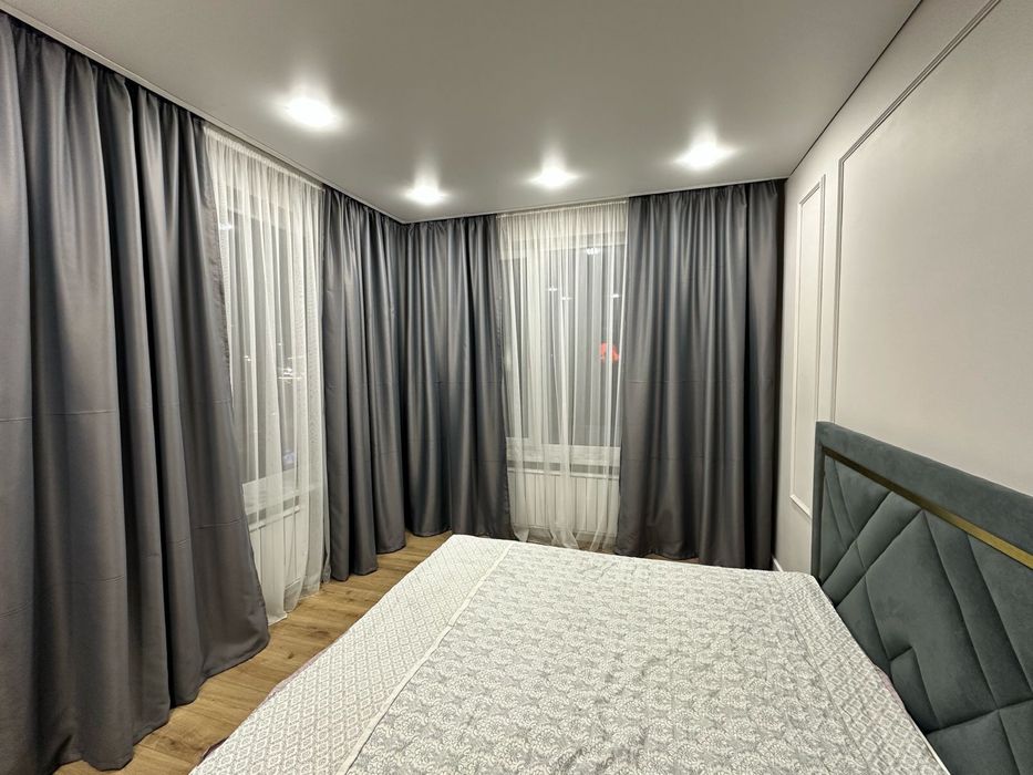 Шторы Блэкаут (blackout), серые