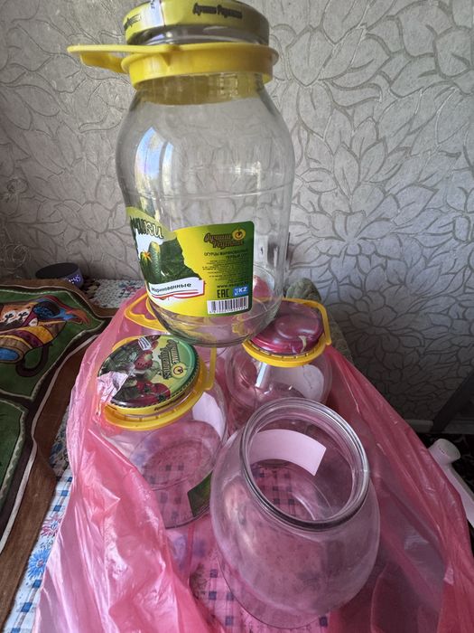 Банки стеклянные