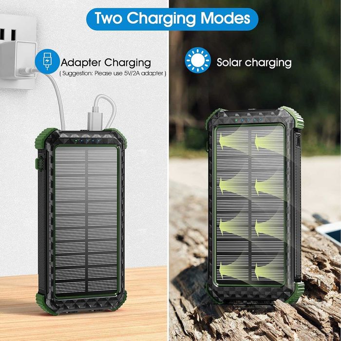 Solar Power Bank 30000mAh