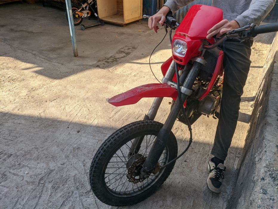 Питбайк эндуро 110кубов, механика.