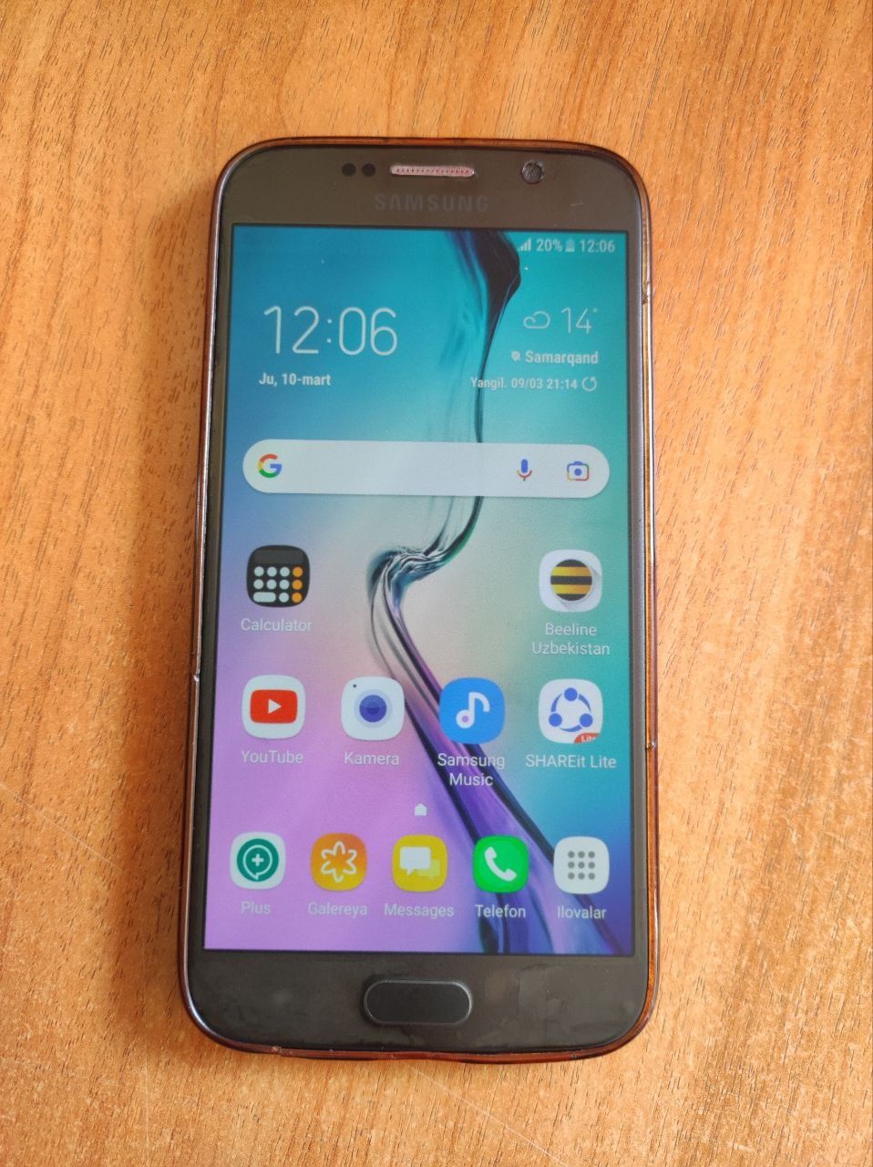 Samsung s6 64 gb ideal: 600 000 сум - Мобильные телефоны Ургут на Olx