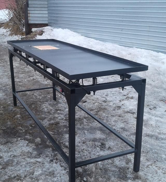 Вибростол для тротуарной плитки, брусчатки