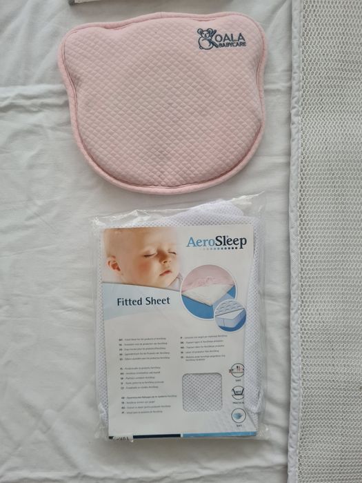 Топ матрак, възглавници, чаршаф Aerosleep