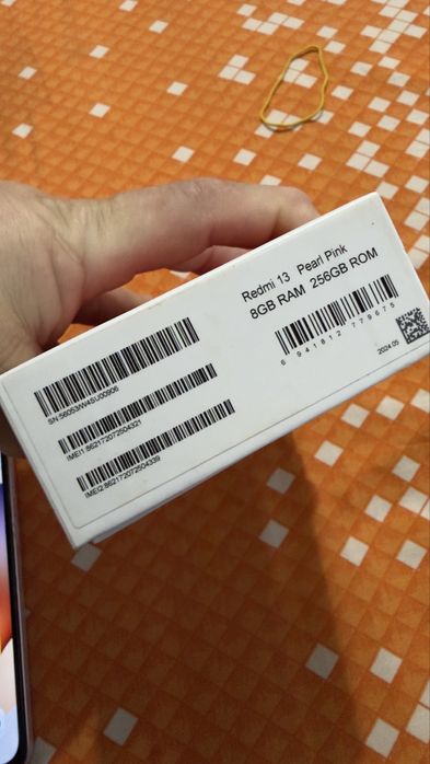 Telefon mobil Xiaomi Redmi 13, 8GB RAM, 256GB, Pink