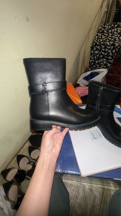 Зимний сапоги женские