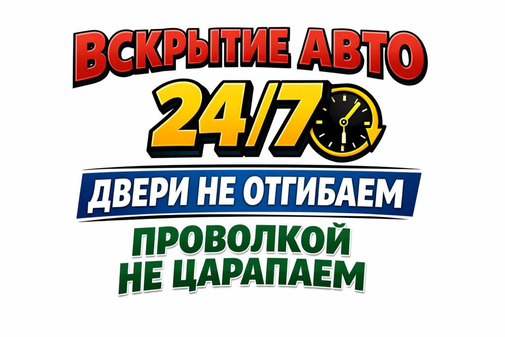 Вскрытие авто 24/7 г. Астана