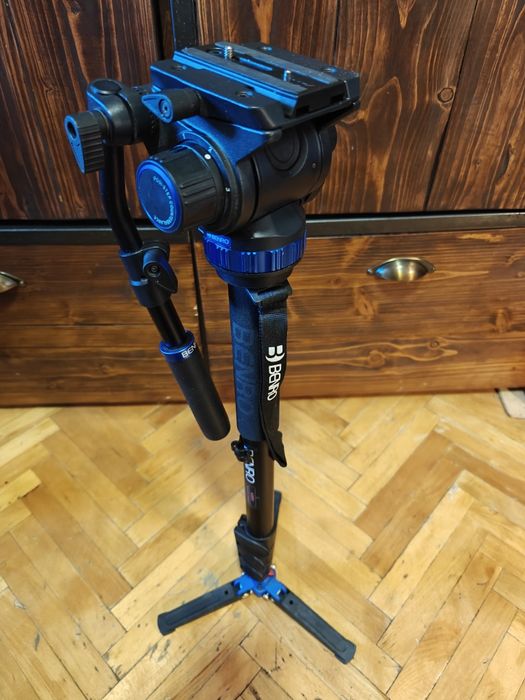 Cap Fluid video Benro S7 + Monopied Benro A38FD