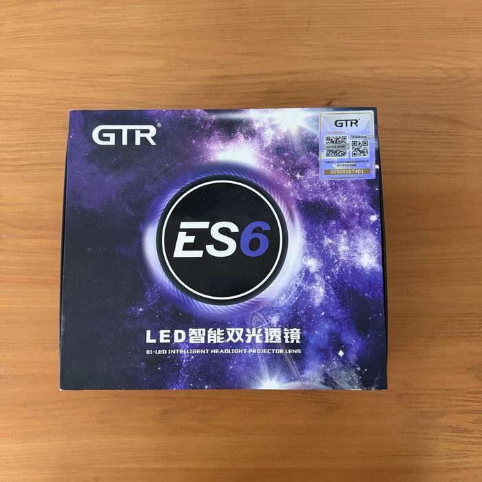 Bi-LED линзы GTR ES6 — Мощный светодиодный свет для вашего авто