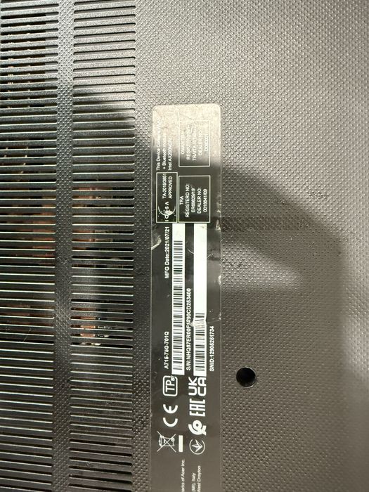 Срочно продам acer aspire 7