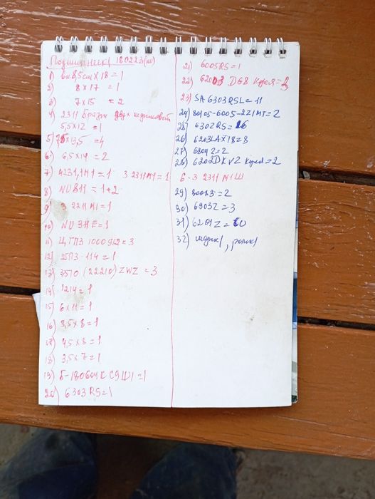 Подшипник разные варианты