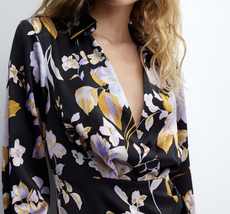 Rochie satinata Mango