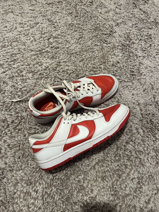 Nike Dunk Low Championship Red-оригинални мъжки маратонки