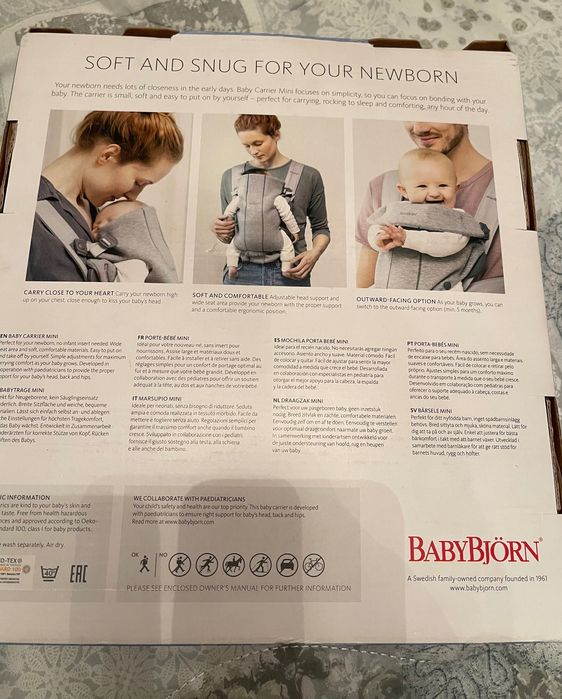 BABY BJORN Baby Carrier Mini