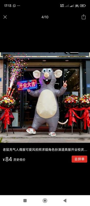 Сдам напрокат костюм крысы!